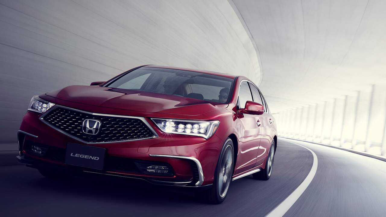 Honda Legend Sedan with Level 3 Autonomy Available for Lease in Japan