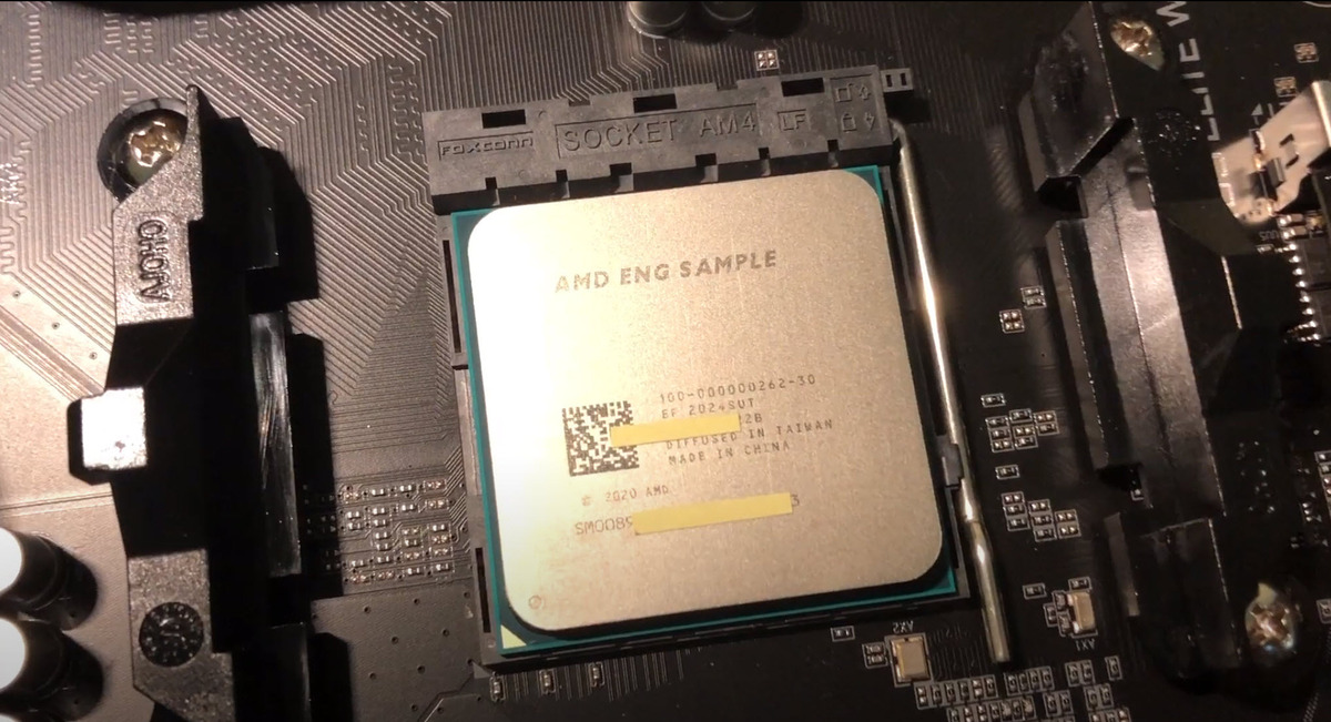 Some dude is selling an AMD Ryzen 5000 APU before it’s launched