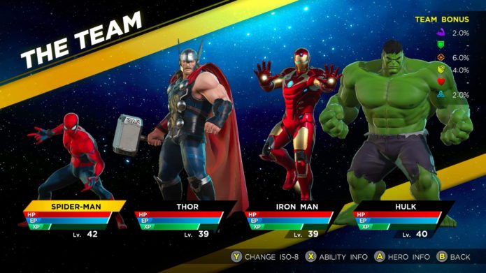 How to assemble the best squad in Marvel Ultimate Alliance 3