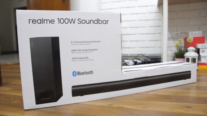 realme 100W Bluetooth Soundbar Hands-on