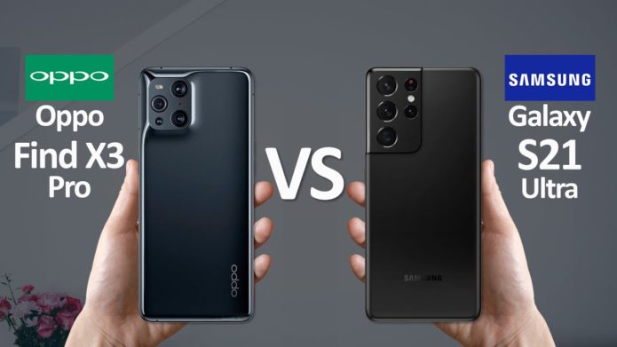Oppo Find X3 Pro vs Samsung Galaxy S21 Ultra: two camera kings compete
