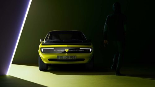 Opel Manta GSe ElektroMOD teases innovative Pixel-Vizor front grille
