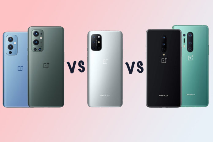 OnePlus 9 vs OnePlus 8T vs OnePlus 8 Pro: Which should you buy?