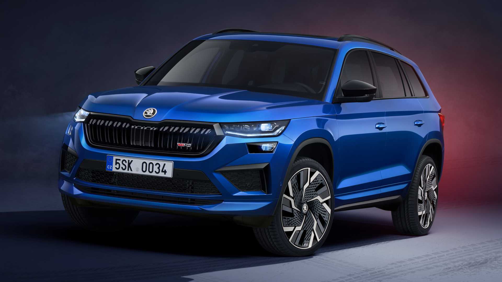 2021 Skoda Kodiaq Facelift Revealed With Gasoline RS Model