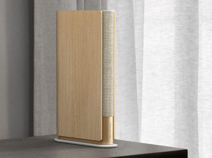 Bang and Olfusen’s Beosound Emerge is a wireless speaker that looks like a book