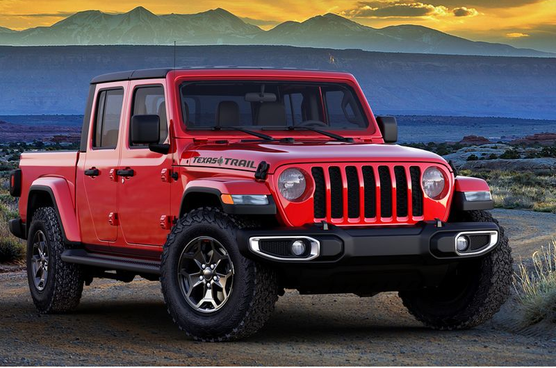 2021 Jeep Gladiator Pickup’s New Texas Trail Model Is Exclusively for Texans