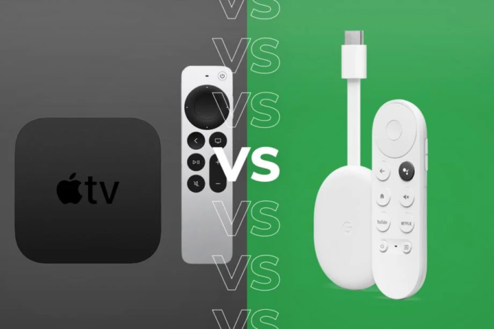 Apple TV 4K (2021) vs Chromecast with Google TV: Which media streamer should you buy?