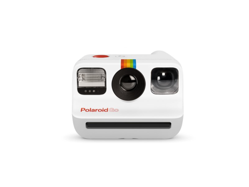 The Polaroid Go is a compact, modern tribute to the original Polaroid One Step
