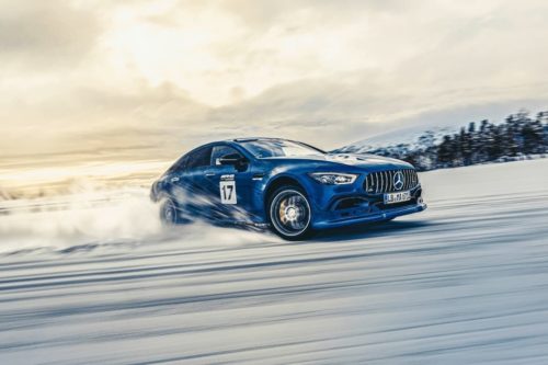 Mercedes-AMG plug-in hybrid self-charges while drifting