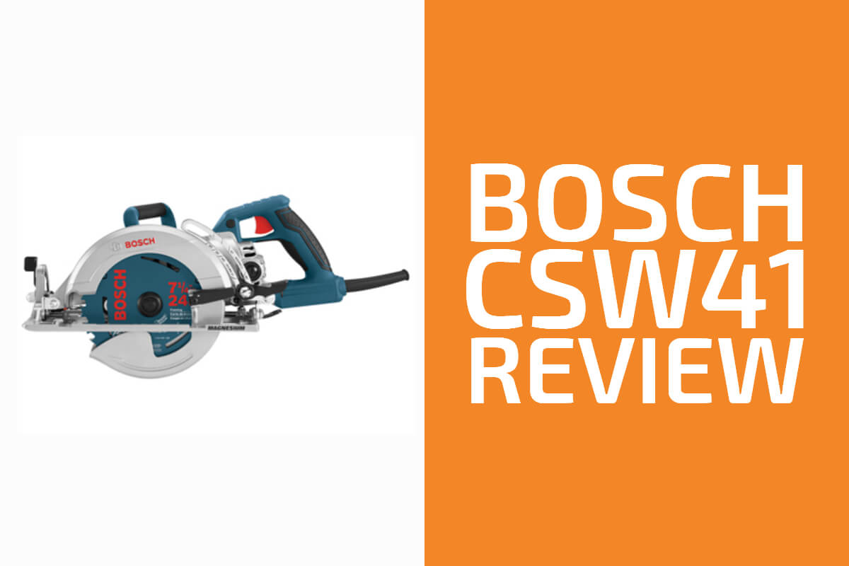 Bosch CSW41 Review A Worm Drive Saw Worth Getting?