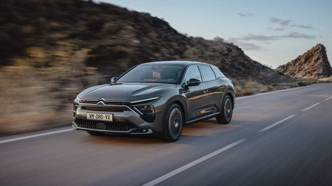 Citroen C5 X is part saloon and part station wagon with the stance of an SUV