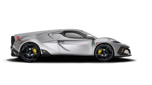 Italian carmaker FV Frangivento unveils Sorpasso supercar with V10 engine and AWD