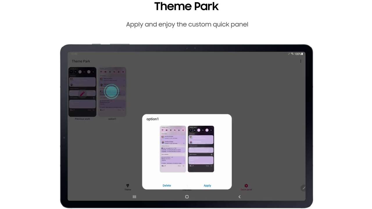 Galaxy Tab S7 Good Lock modules offer powerful customization options