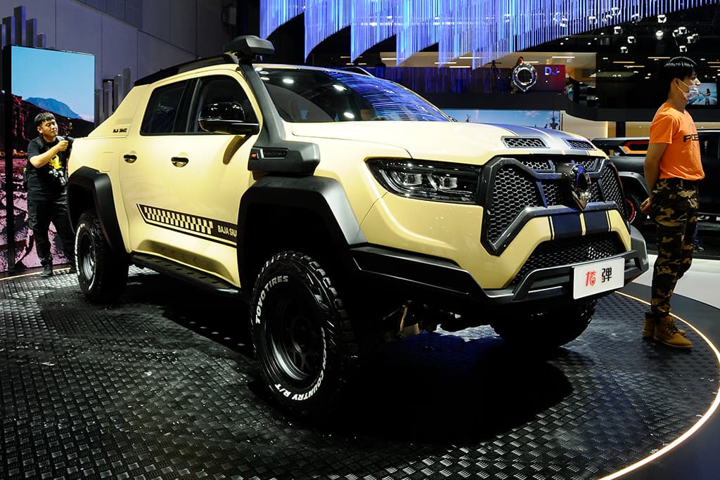 SHANGHAI MOTOR SHOW: GWM Baja Snake tough truck revealed