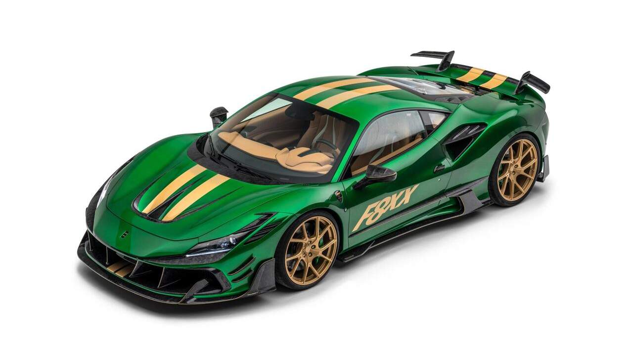 2021 Mansory F8XX is an 880HP Ferrari F8 Tributo