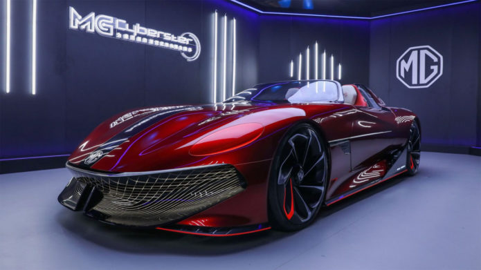 MG Cyberster concept is a slick EV sports car for the future