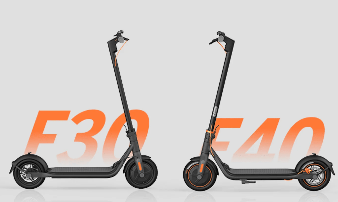 Ninebot KickScooter F30 and F40 launches on Indiegogo - GearOpen.com