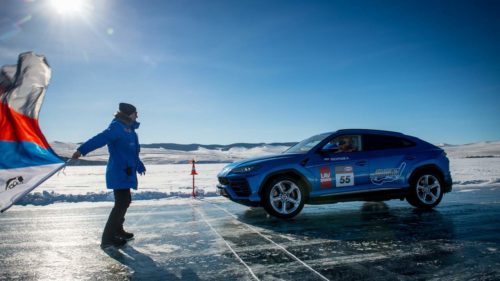 The Lamborghini Urus’ high-speed ice record is now official
