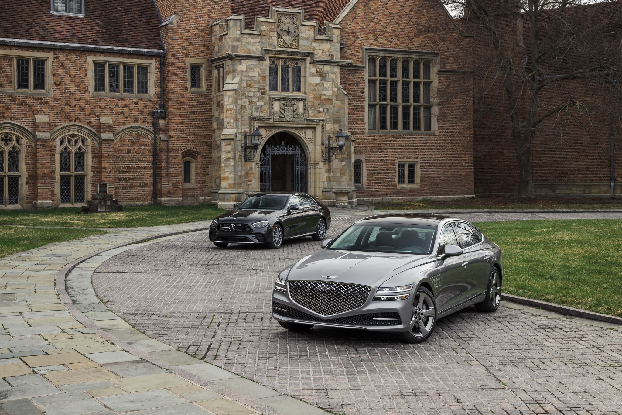 Tested: 2021 Genesis G80 3.5T vs. Mercedes-Benz E450 4Matic
