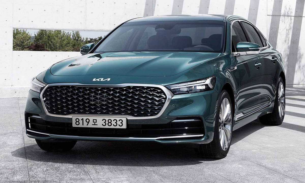 2022 Kia K9 Interior Revealed With Big Screen, Fingerprint Authentication