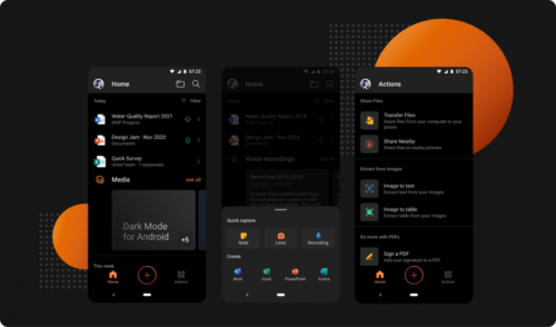 Microsoft Office for Android just got its own dark mode