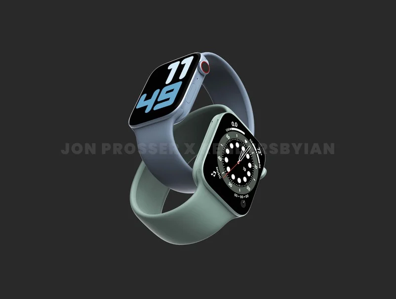 Prosser: Apple Watch Series 7 to Feature Flat-Edged Design, New Green Color Option