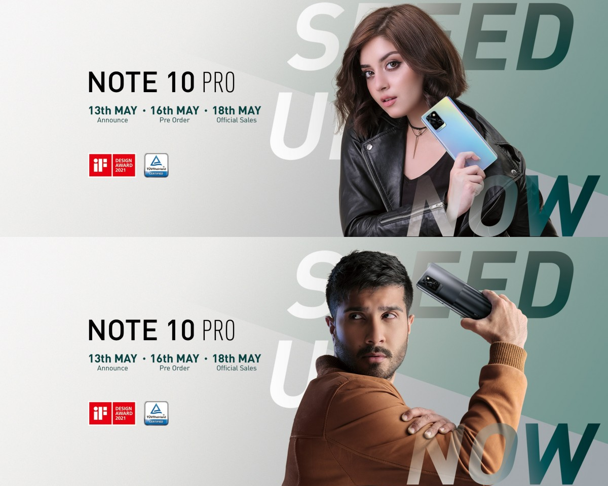 Infinix Note 10 Pro is arriving on May 13