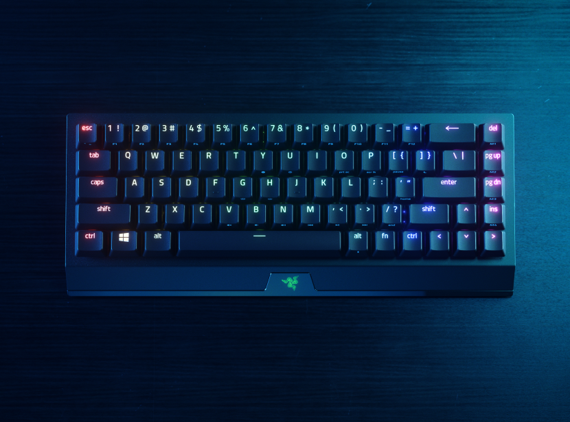Razer’s shrunk the Blackwidow V3 gaming keyboard