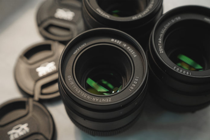 Zenitar releases 4 full-frame manual prime lenses for Canon, Nikon and Sony mounts