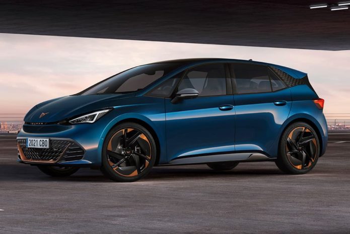 Cupra Born electric hot hatch revealed