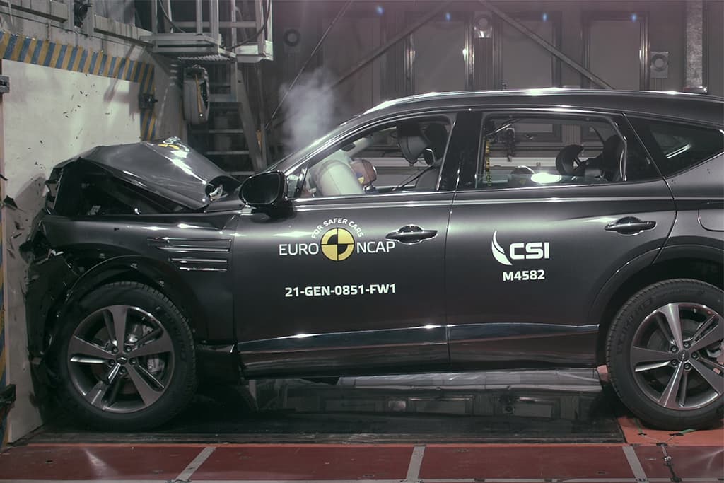 Five safety stars for Genesis G80 and GV80