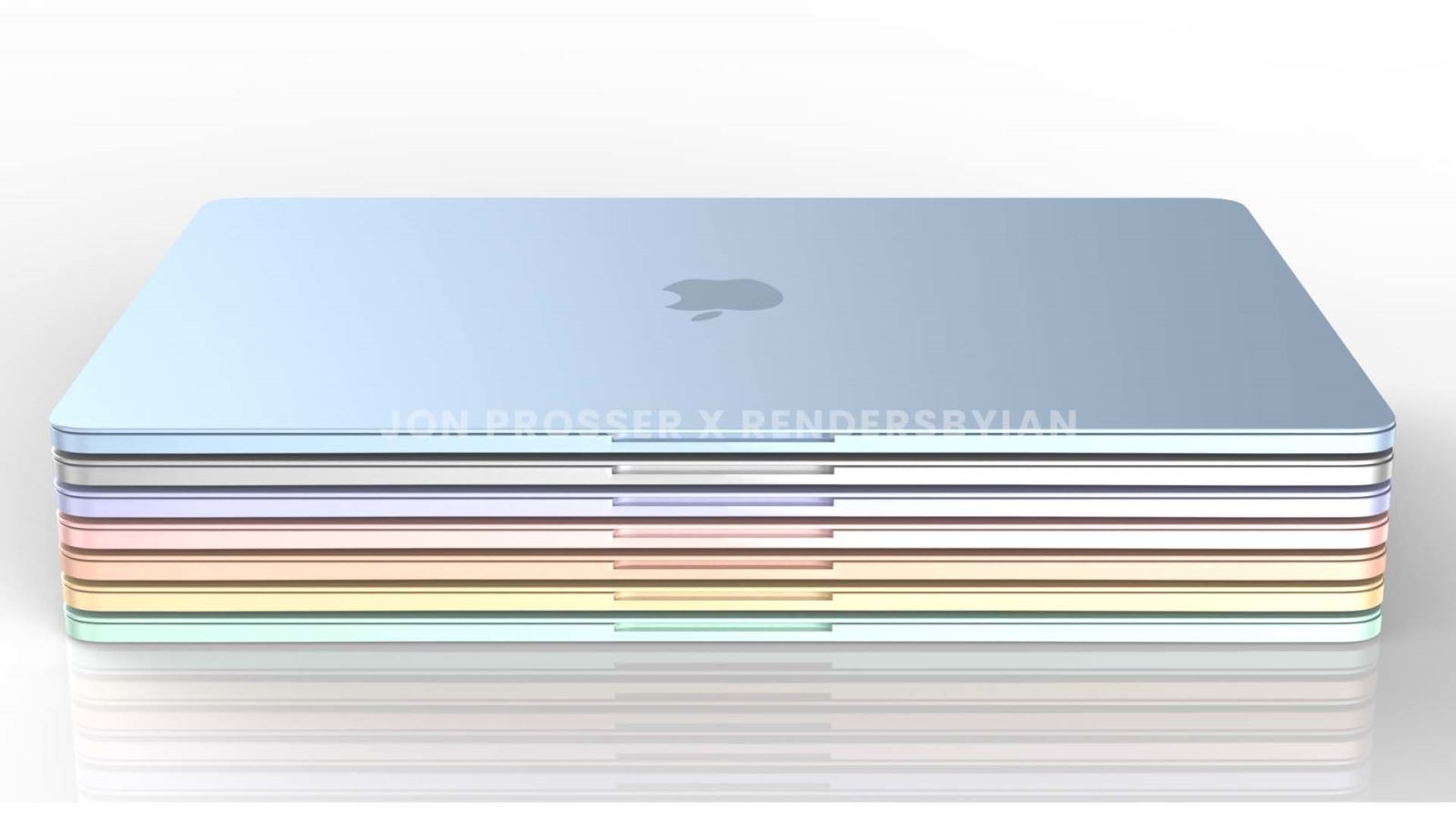 MacBook Air M2 renders give us our first look at the colourful new redesign