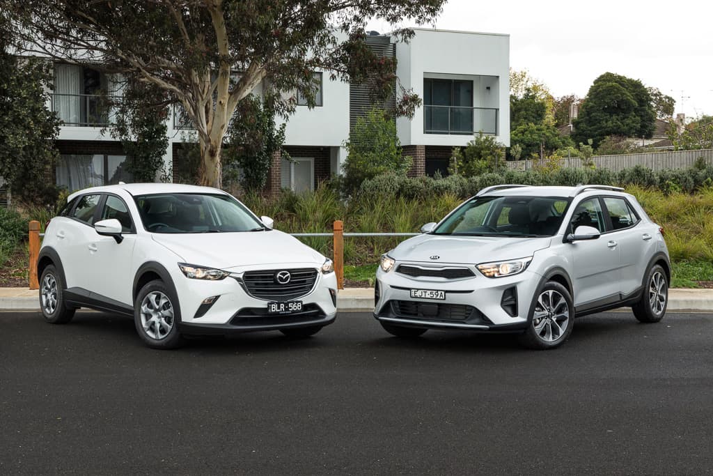 2021 Kia Stonic Sport v Mazda CX-3 Neo Sport Comparison