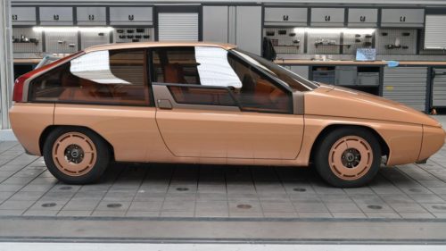 This fully-restored Mazda MX-81 Aria Concept previews a glorious past