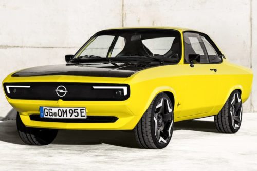 Wild electric Opel Manta GSe ElektroMOD revealed