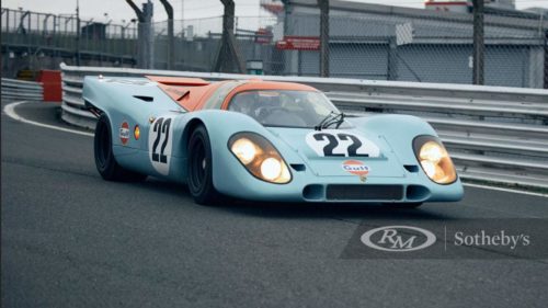 1970 Porsche 917 K from the film “Le Mans” heads to auction