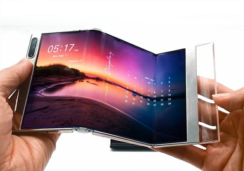 Samsung Display heavily points to Samsung's next-generation foldables, rollables including rumored tri-fold in official images