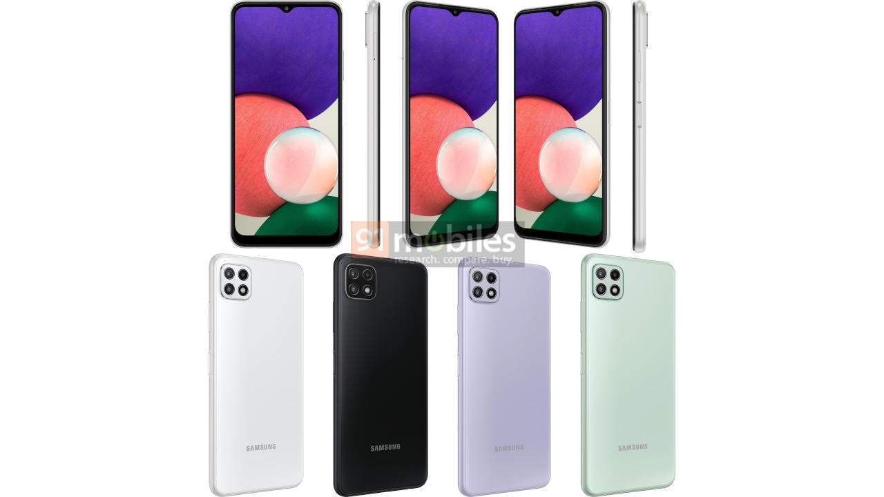 Galaxy A22 4G and 5G leak paints a confusing picture