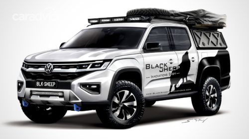 2023 Volkswagen Amarok imagined with off-road accessories