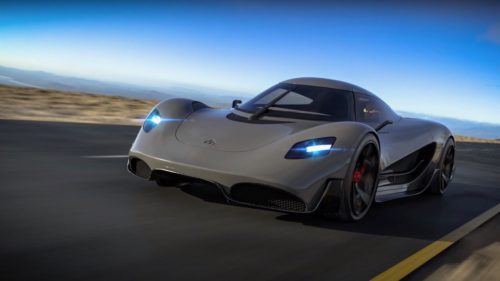 Viritech Apricale is a hydrogen-powered hypercar that stores hydrogen in its chassis