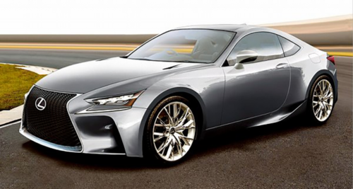 Lexus UC Sports Coupe Rendered After Possible Spy Shots Emerge