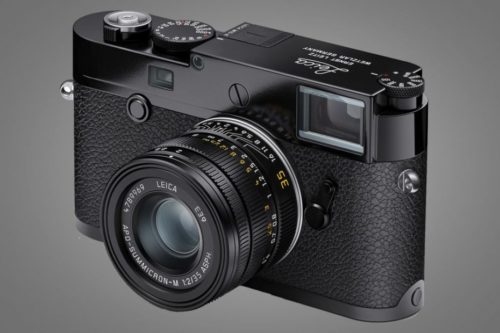 Stunning Leica M-10R Black Paint edition is designed to age gracefully