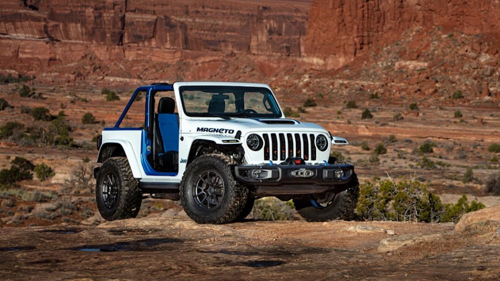 The Jeep Magneto is a cheeky electric Wrangler concept - GearOpen.com