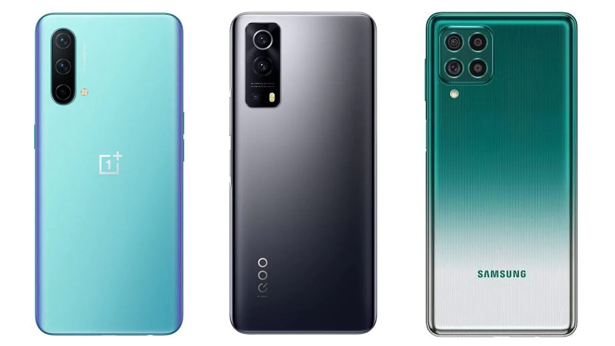 OnePlus Nord CE 5G vs iQoo Z3 vs Samsung Galaxy F62