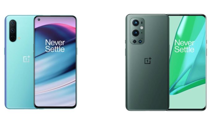 OnePlus Nord CE 5G to OnePlus 9 Pro 5G