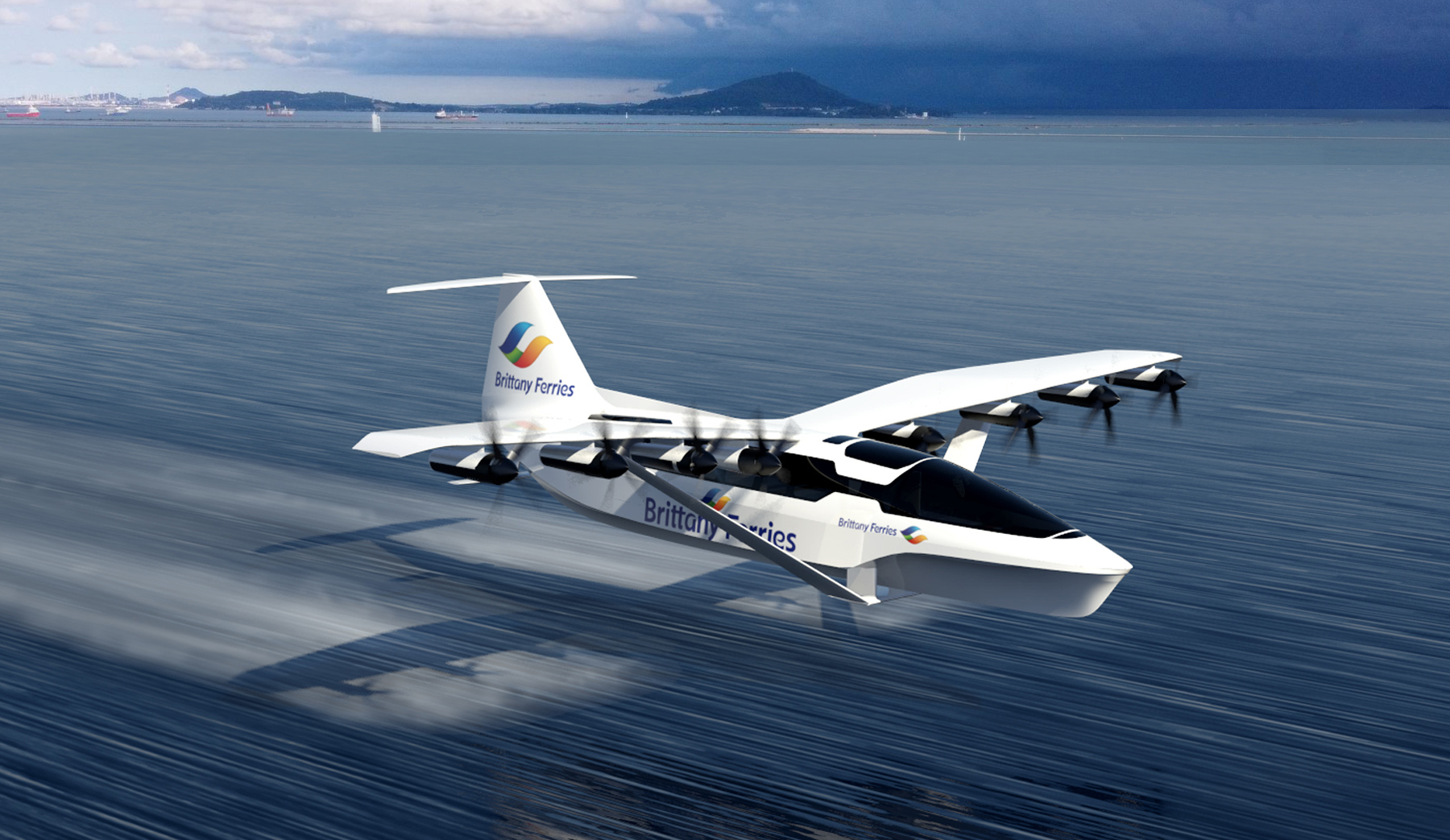 180mph Seaglider ‘flying ferry’ concept backed by Brittany Ferries