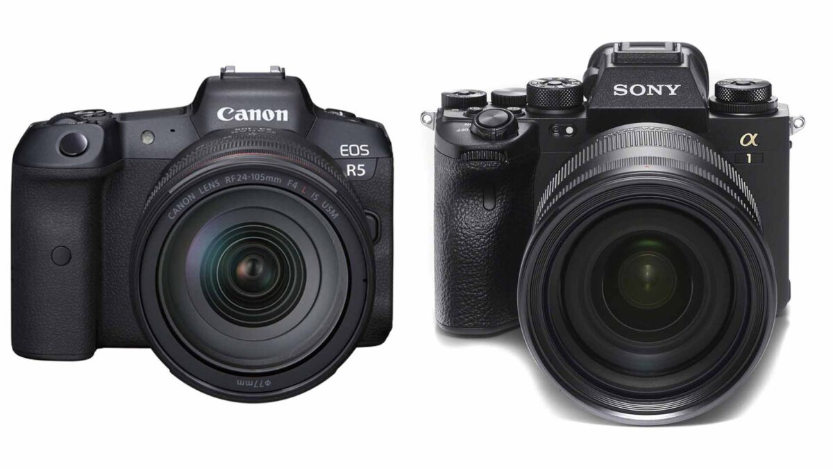SONY ALPHA 1 VS CANON EOS R5