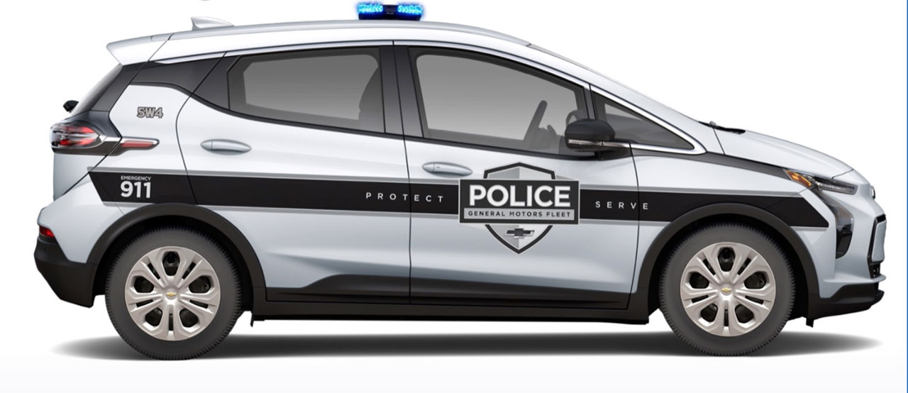 Chevrolet Bolt EUV and Bolt EV police packages are available for 2022