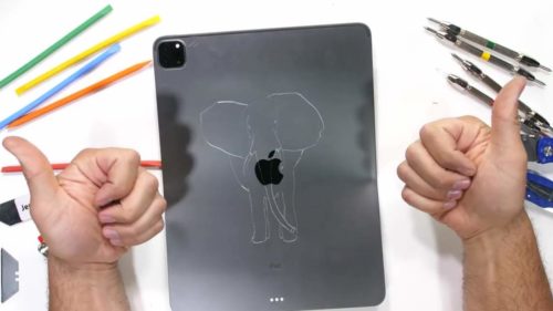 M1 iPad Pro durability test ends with a wrinkle