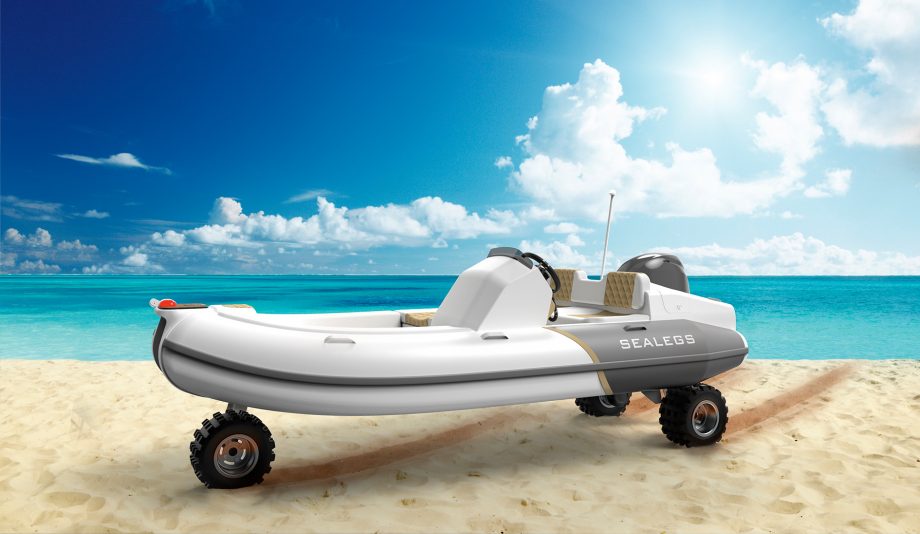 Sealegs 3.8m Tender first look Mini amphibious boat could open up new